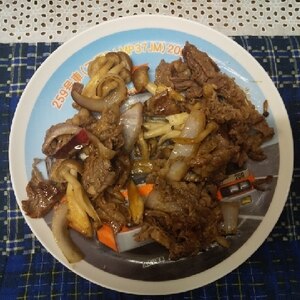 汁なしすき焼き(風)